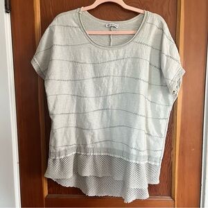 New Collection Oversized Layered Top